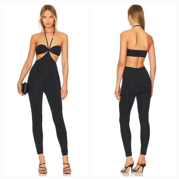 Lovers and Friends Beverly Jumpsuit in Black Medium